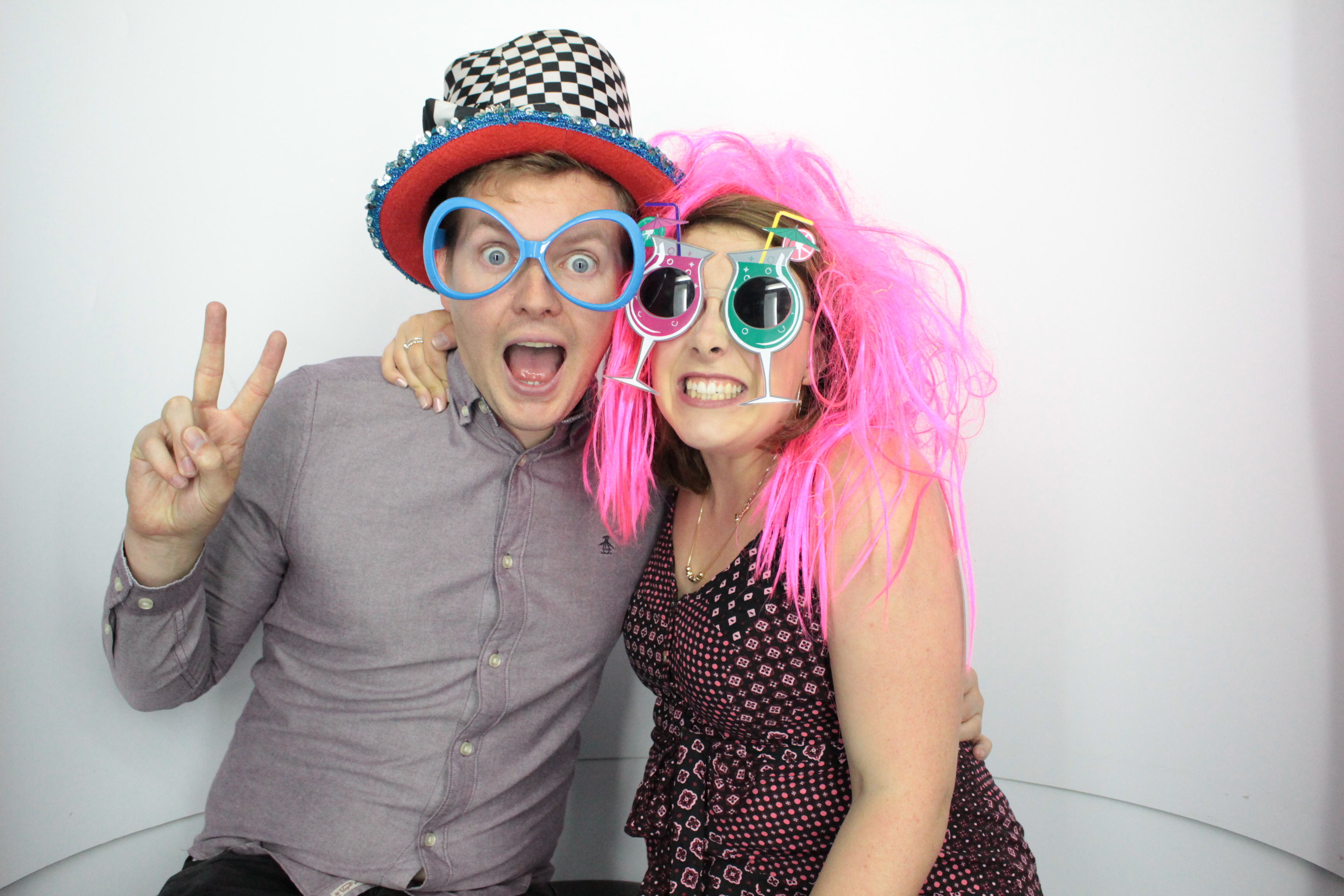 Steve & Kym | View more photos from the event at gallery.myphotoboothexperience.co.uk/u/MyPhotoBoothExperienceLtd/Steve-Kym